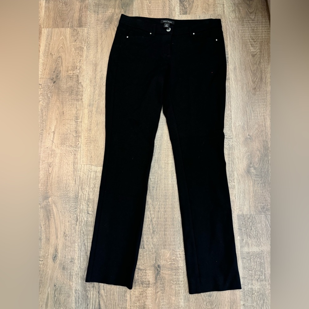 White House Black Market - black straight pants